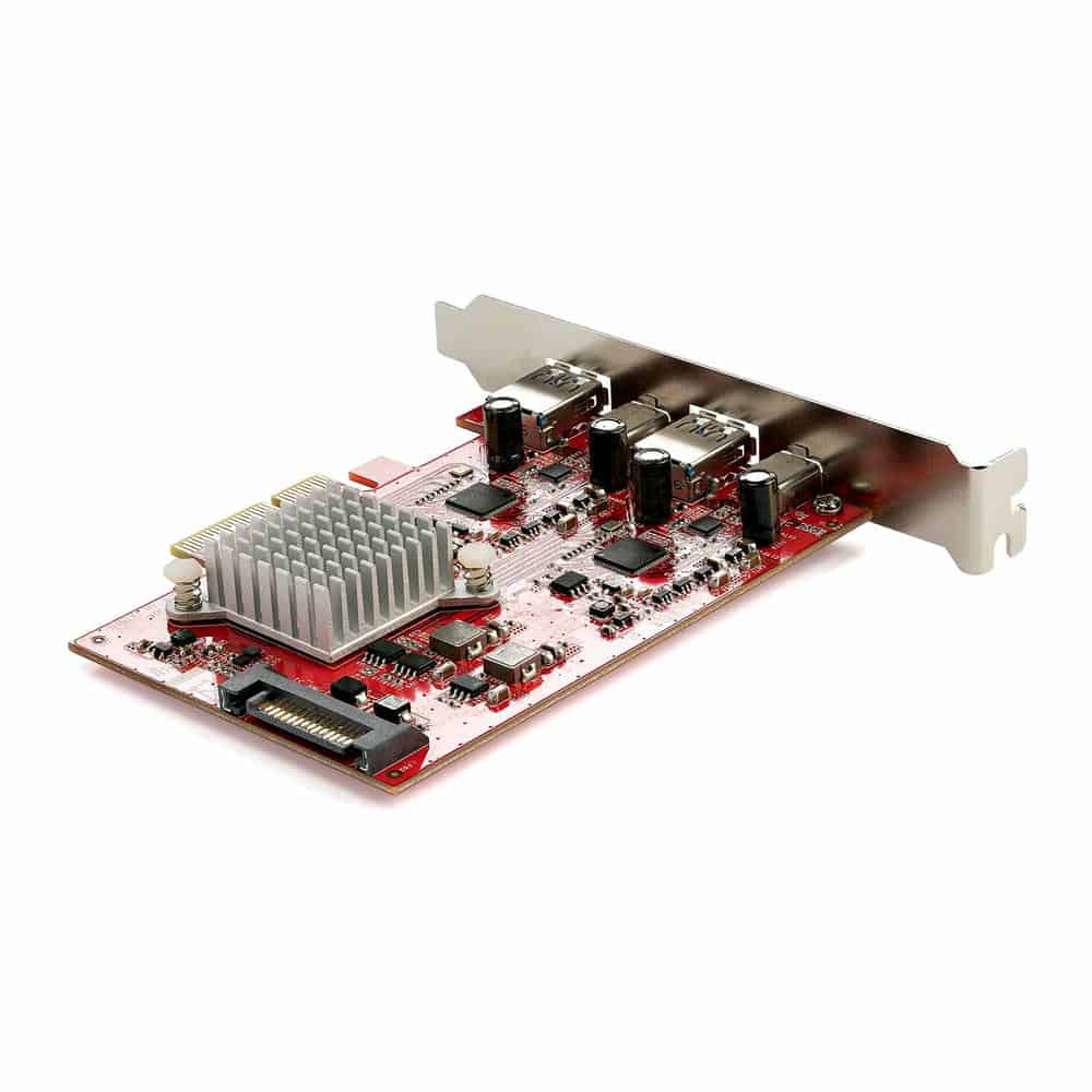 (image for) StarTech.com PEXUSB312A2C2V 4 Port PCIe 4.0 USB 3.2 Gen2 Card